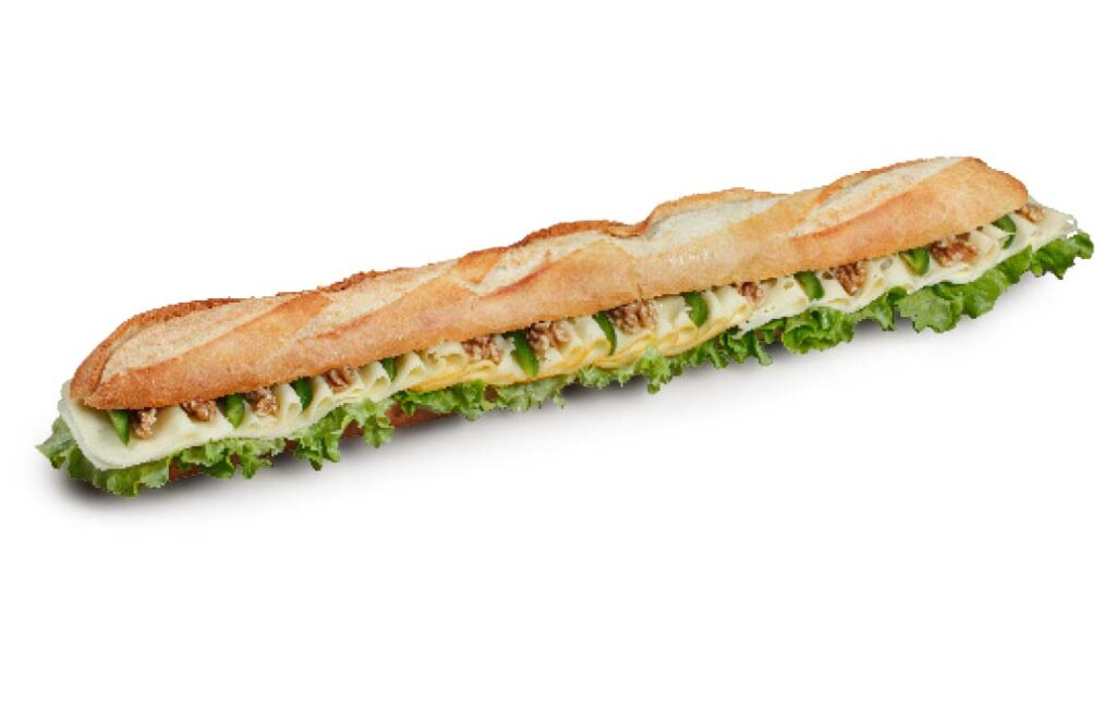 Jumbo-Baguette Käse (Vegetarisch) – Jauker – Shop